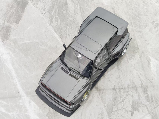 OTTO 1/18 Volkswagen Golf II Gribby Kyzyl Saleem Ascot Metallic Grey OT476