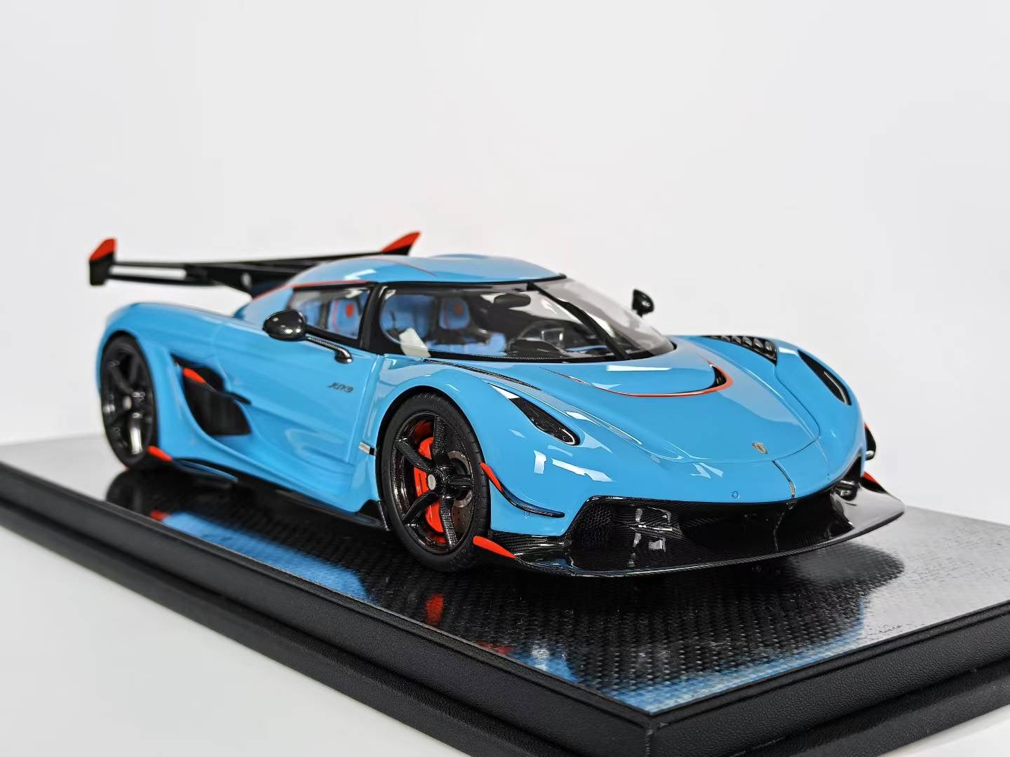 Frontiart 1/18 Koenigsegg Jesko Gulf Blue Limited Edition Model Car