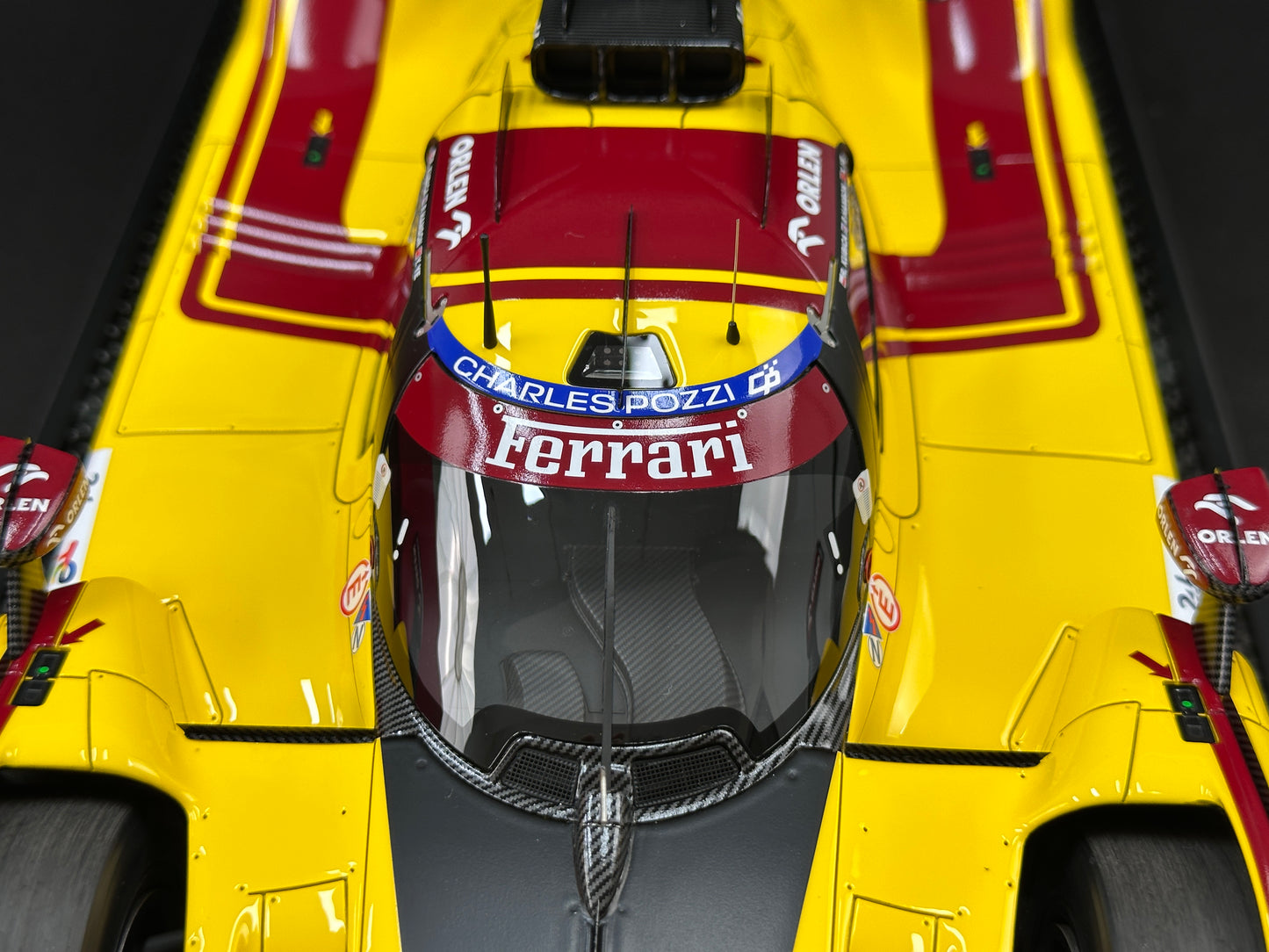 BBR 1/12 Ferrari 499P Le Mans 2025; Ye Yifei, champion, Le Mans #83, BBR1228C