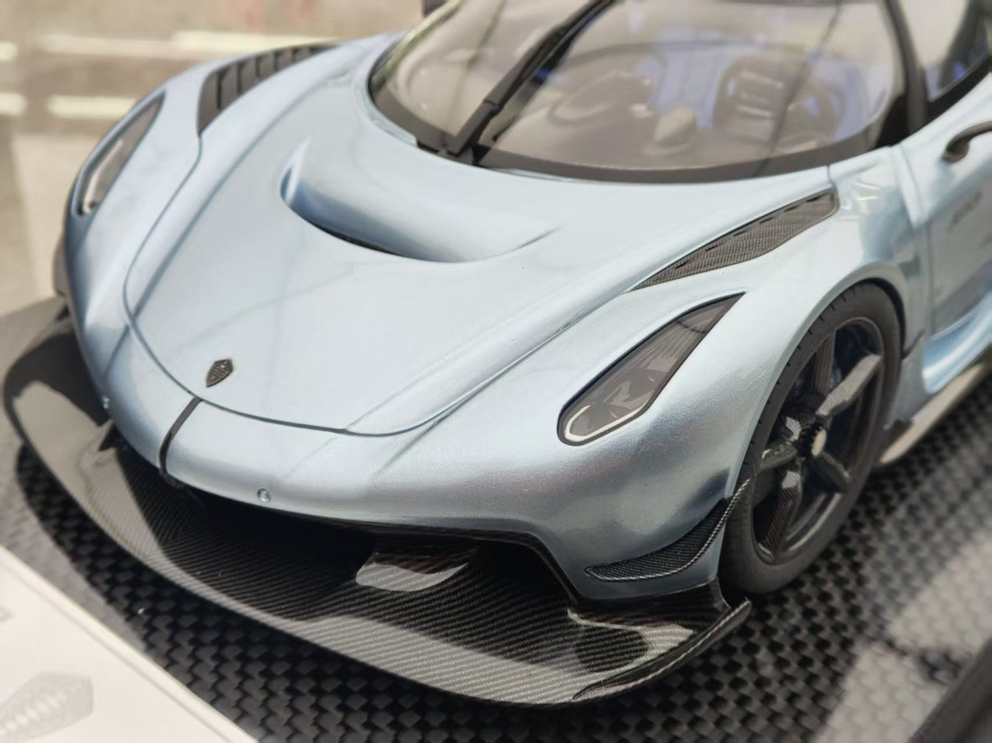 FRONTIART 1/18 Koenigsegg Jesko 7507 Blue Resin Model FA167