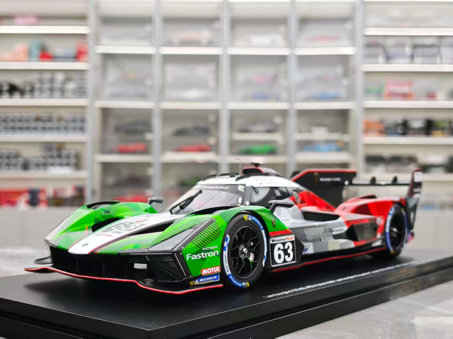 Topspeed 1:18 Lamborghini SC63 #63Automobili Squadra Corse TS0683