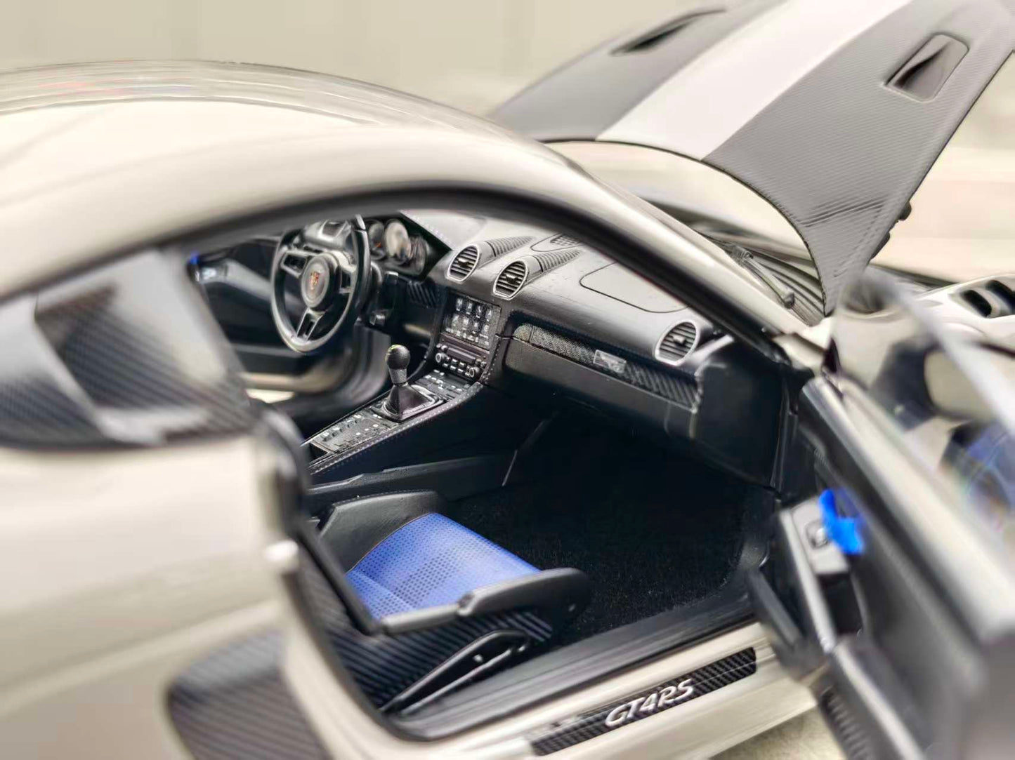 NOREV 1/18 Porsche Cayman GT4 RS Grey(18753)