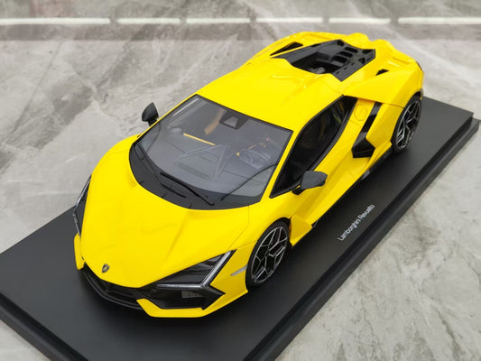 Topspeed 1/18 Lamborghini Revuelto Giallo Resin Model TS0620