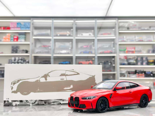 MINICHAMPS 1/18 BMW M4 Red 110020140