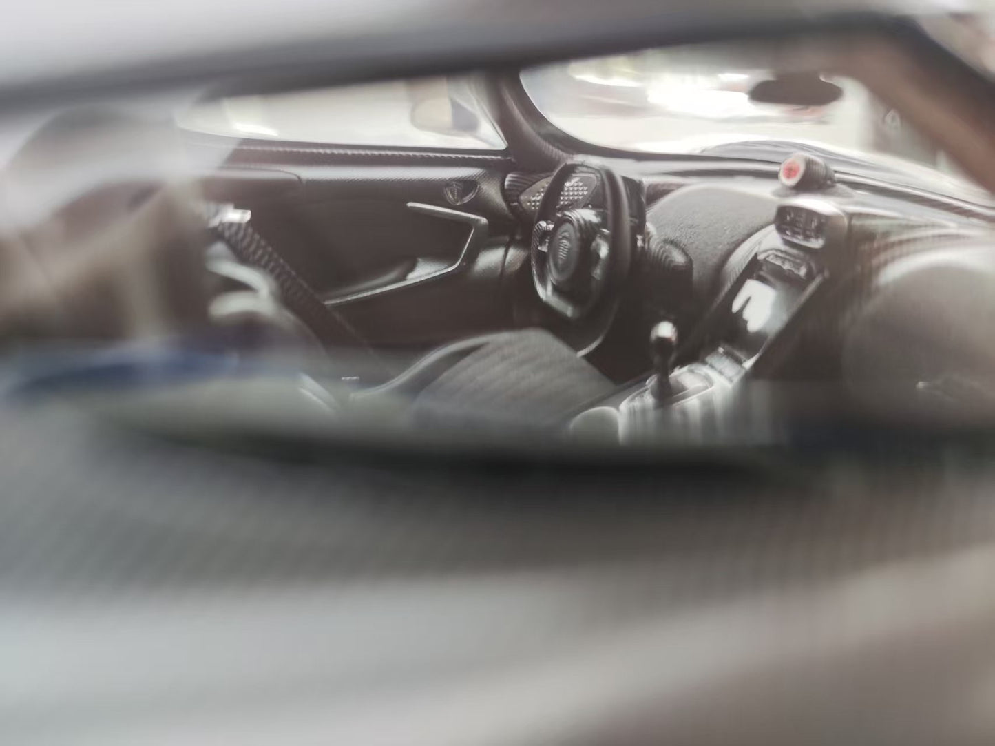 FRONTIART 1/18 Koenigsegg JESKO 7286 Full Carbon Resin Car Model FA166