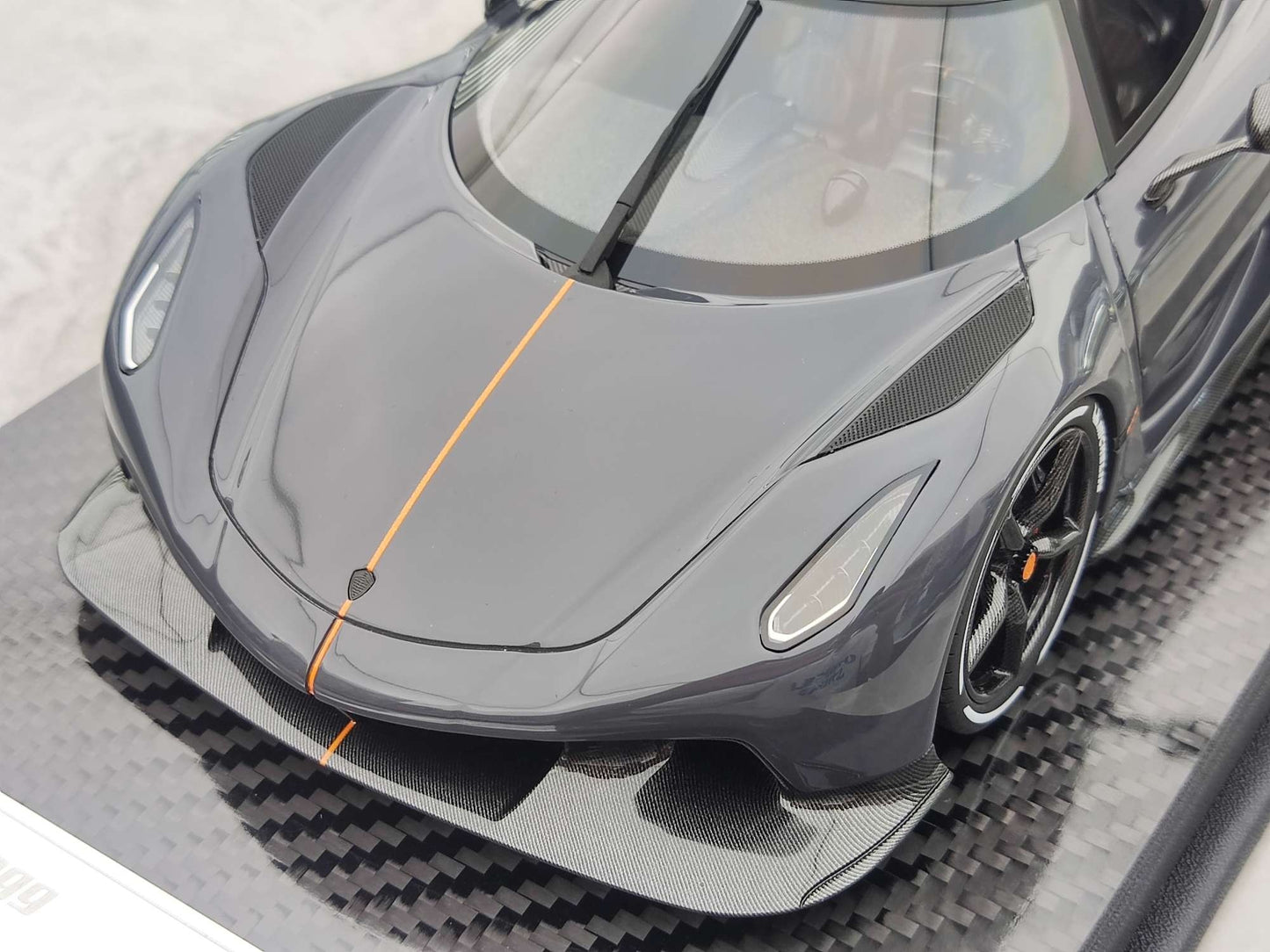FRONTIART 1/18 Koenigsegg Jesko Grey FA130