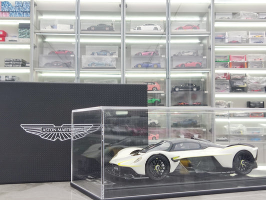 FRONTIART 1/18 Aston Martin Valkyrie Pearl White FA117