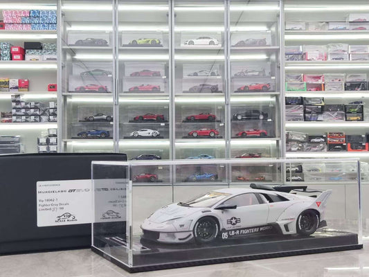 VIP 1/18 Lamborghini Murcielago GT EVO Battle Grey Resin Model VIP169