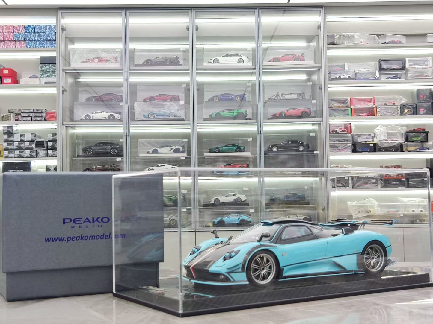 Peako 1/18 Pagani Zonda RSJX resin model car PK090