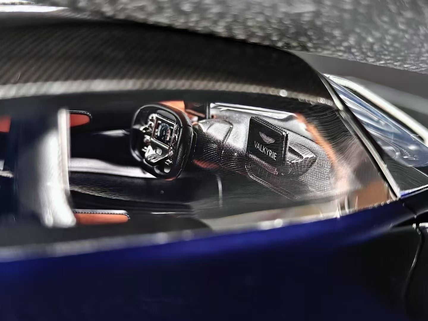 Frontiart 1/18 Aston Martin Valkyrie Sabiro Blue Resin Model Car