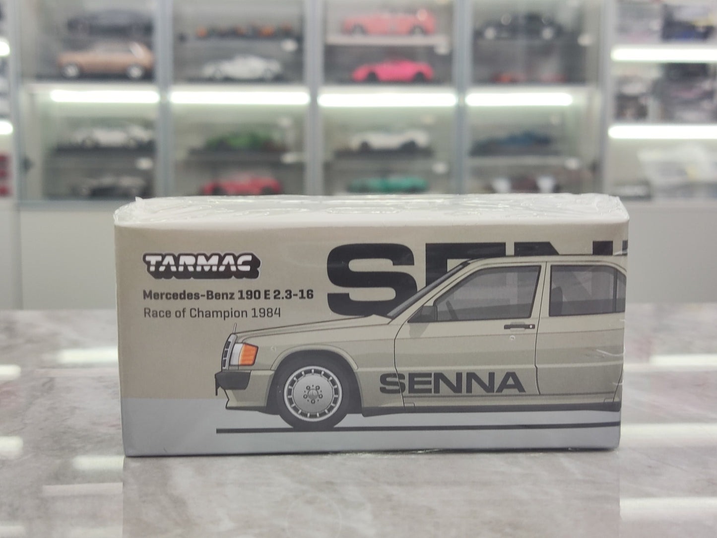 TARmac Works 1/64 Mercedes 90 E 2.3-16 Championship 1984 Silver T64G-047-84ROC11