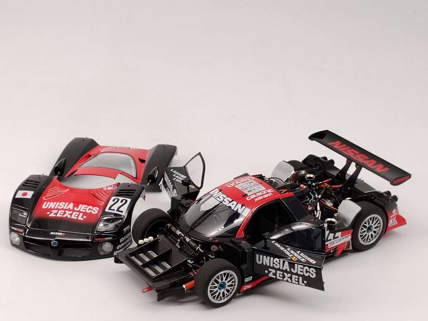 AUTO art 1/18 Nissan R390 GT1 #22 Le Mans 1997 Black AA218