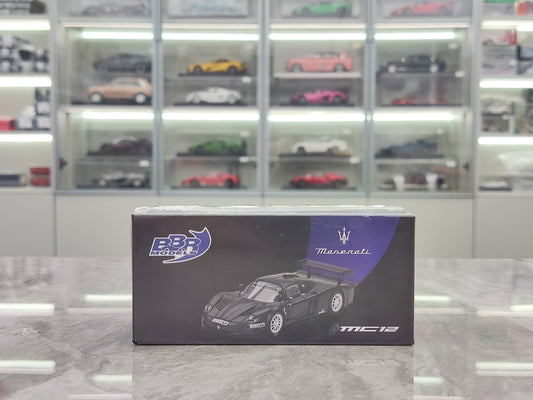 BBR 1/64 Maserati MC12 Competizione Black BBRDIE6417