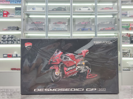 TSM MODEL 1/12 Ducati Desmosedici GP22 #63 2022 Presentation Red Livery TSMMC0018