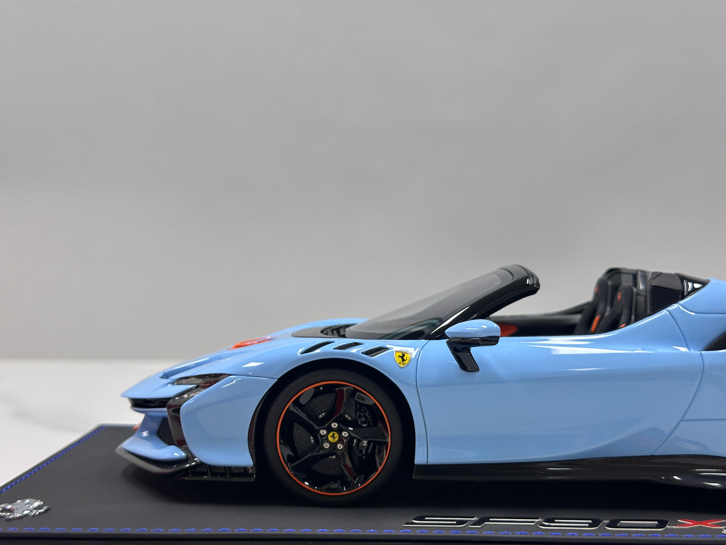 BBR 1/18 Ferrari SF90 XX Spider Plata Blue P18238N