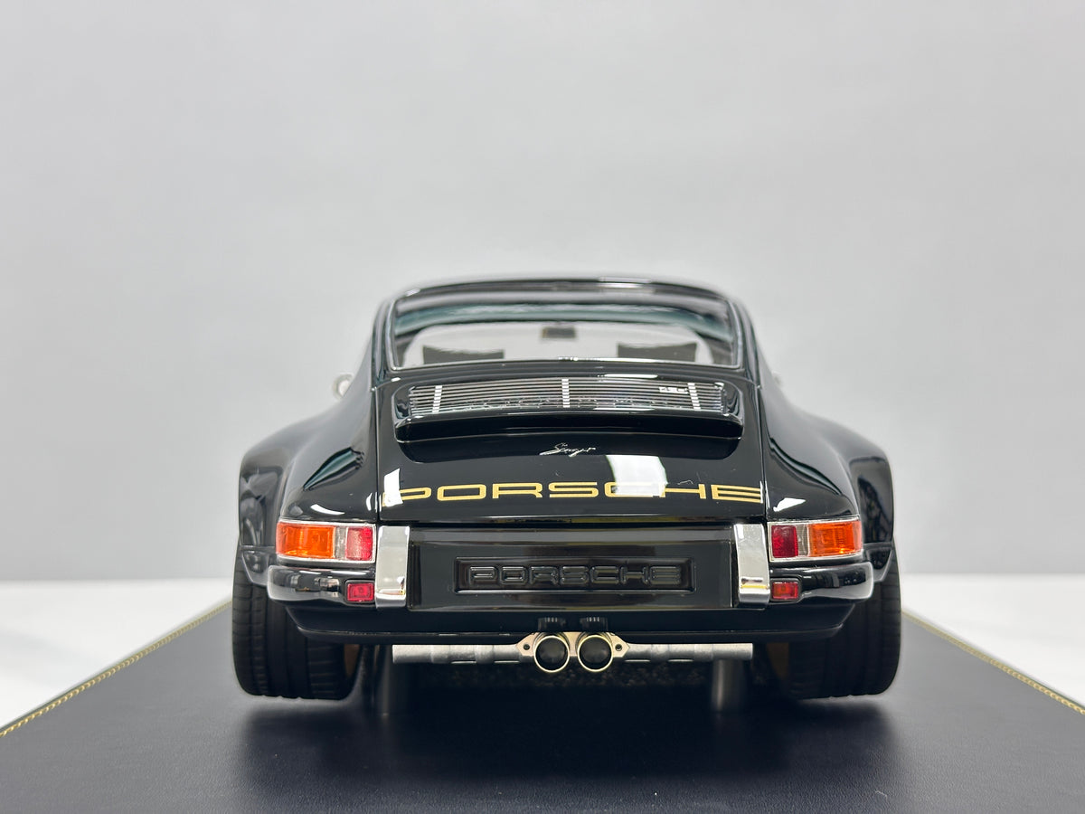 IVY 1/12 Porsche Singer Black/Gold Wheels IVY246