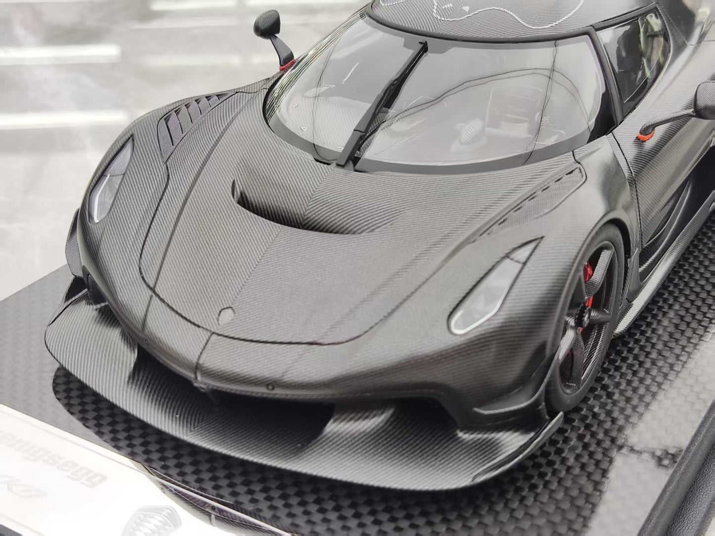 FRONTIART 1/18 Koenigsegg JESKO 7286 Full Carbon Resin Car Model FA166