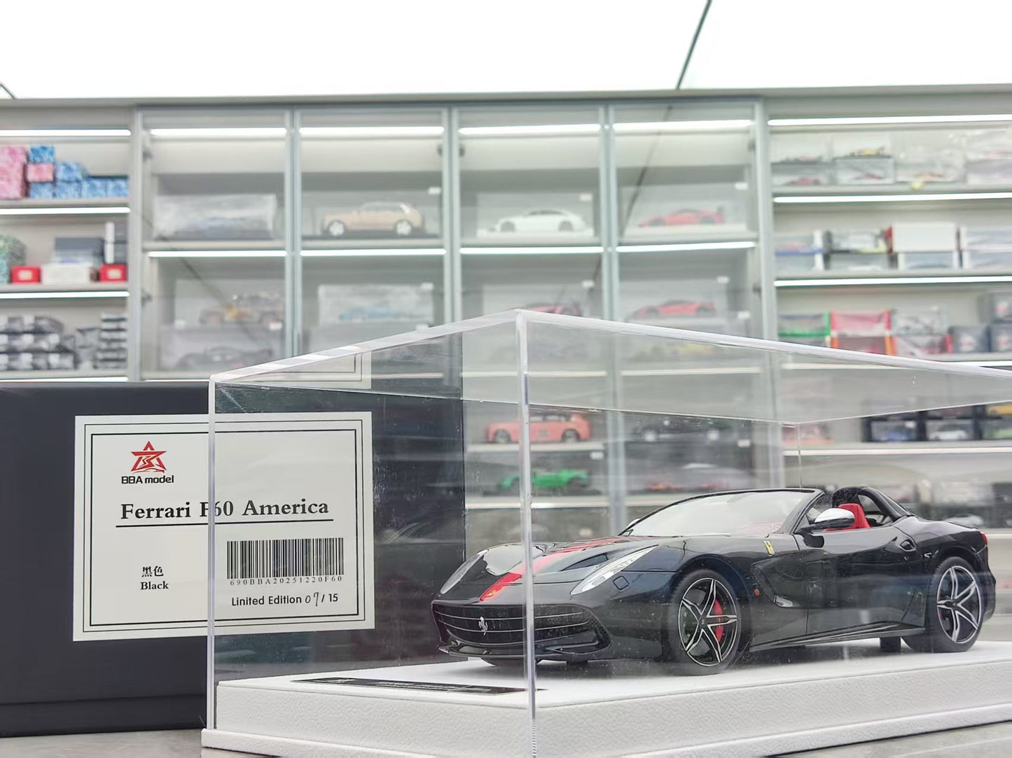 BBA MODEL 1/18 Ferrari F60 America
