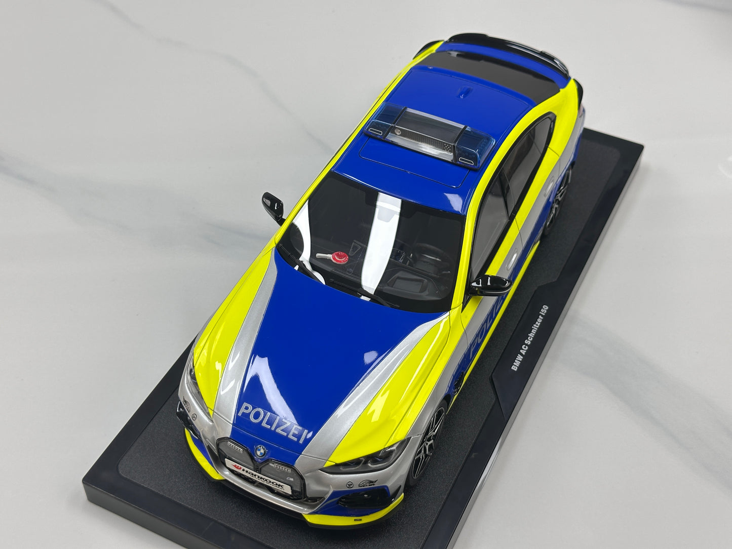 OTTO 1/18 BMW AC SCHNITZER ACS4 POLIZEI 2022 Blue Silver Livery OT1205