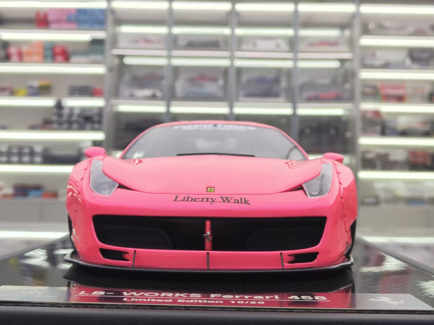 BBA Model 1/18 Ferrari 458 lbwk model car BBA021