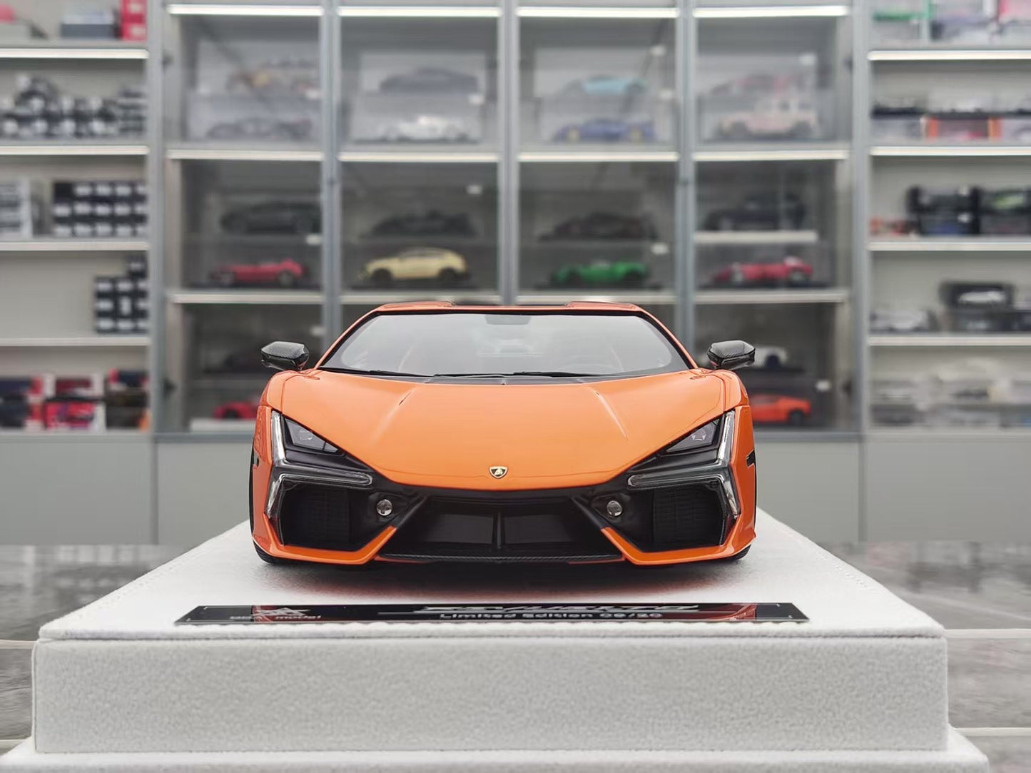 BBA MDOEL 1/18 Lamborghini Revuelto the new generation Aventador orange BBA060