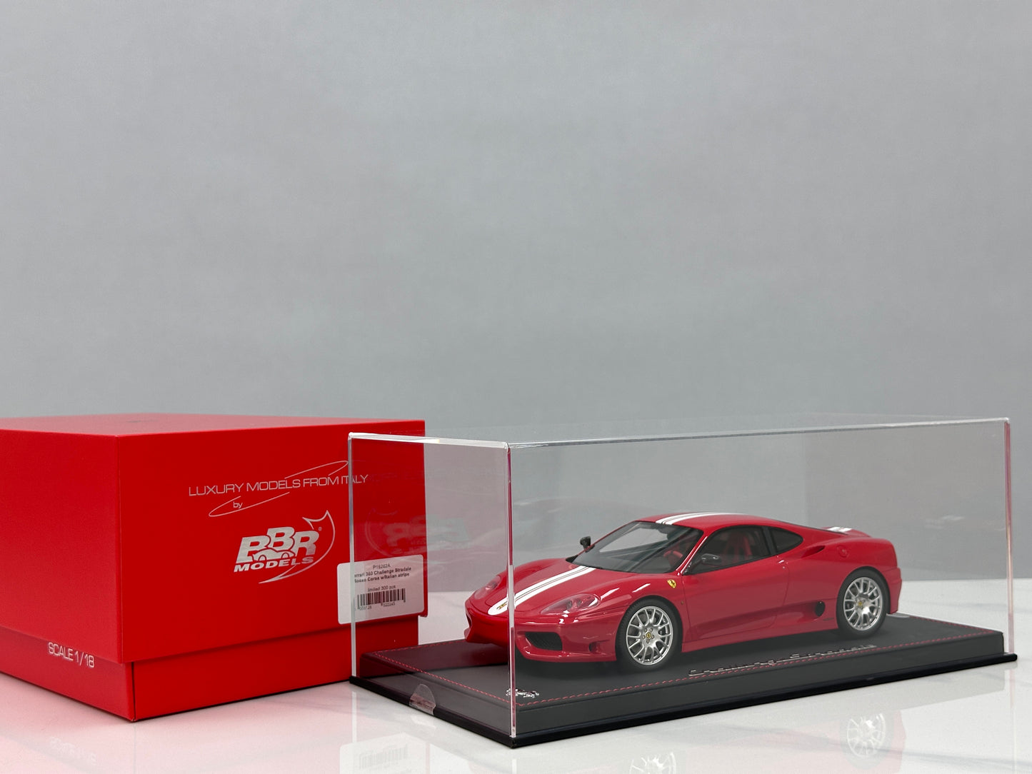 BBR 1:18 Ferrari 360 Challenge Stradale – Red (P18262A)
