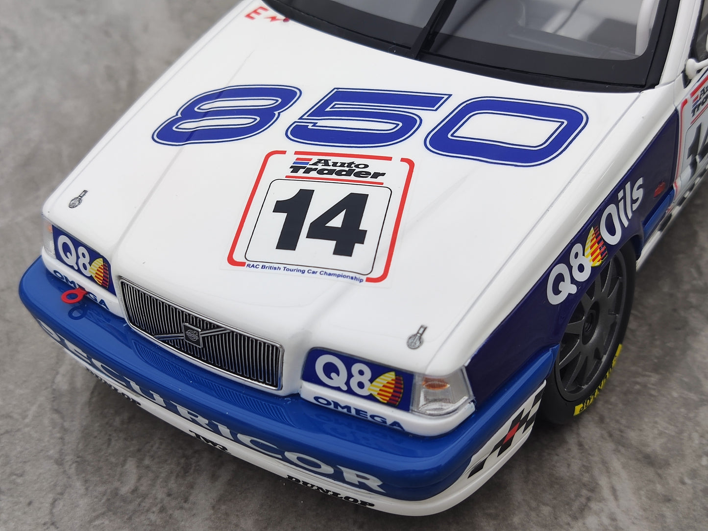 OTTO 1/18 Volvo 850 ESTATE BTCC JAN LAMMERS 1994, Blue and White Livery OT482