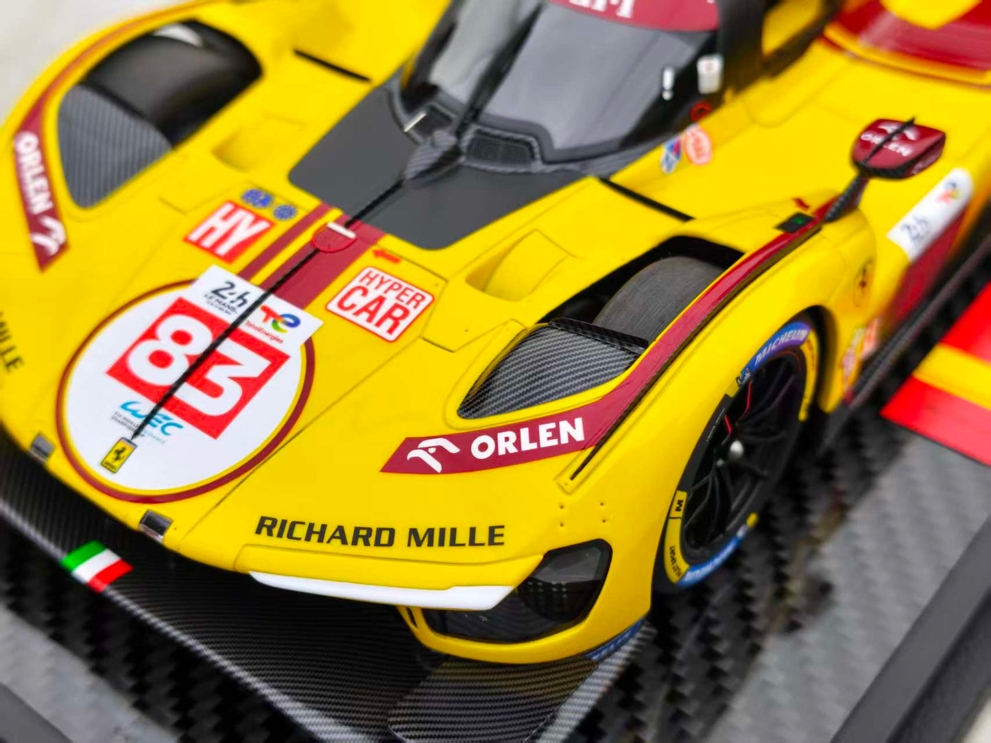 BBR 1/18 Ferrari 499P car n. 83 WINNER 24h Le Mans 2025 P18271CCH1