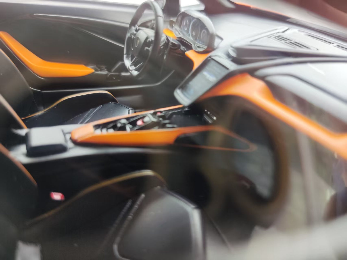 BBA MDOEL 1/18 Lamborghini Revuelto the new generation Aventador orange BBA060