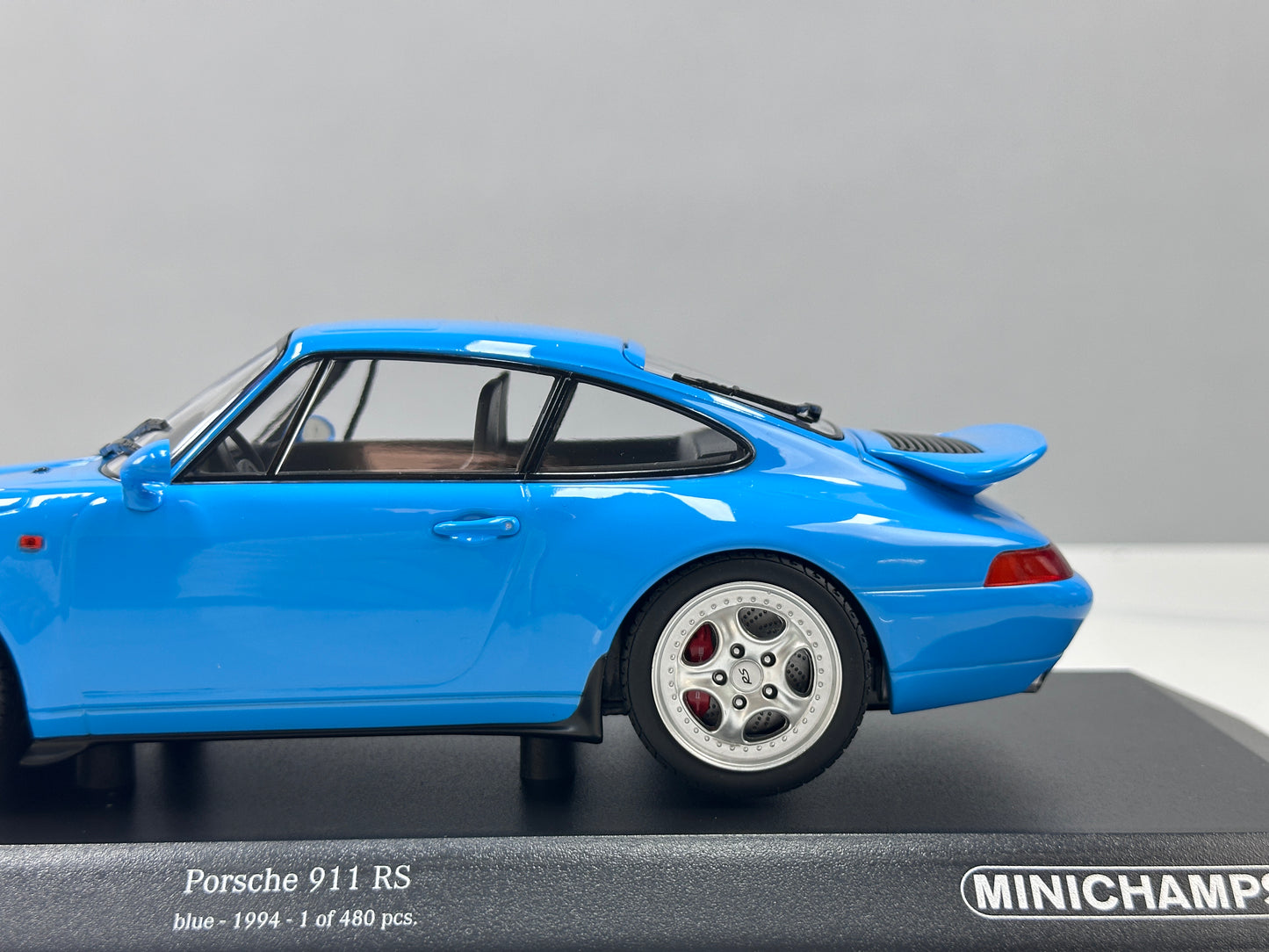 MINICHAMPS 1/18 Porsche 911 RS (993) - 1994 Blue 155061121