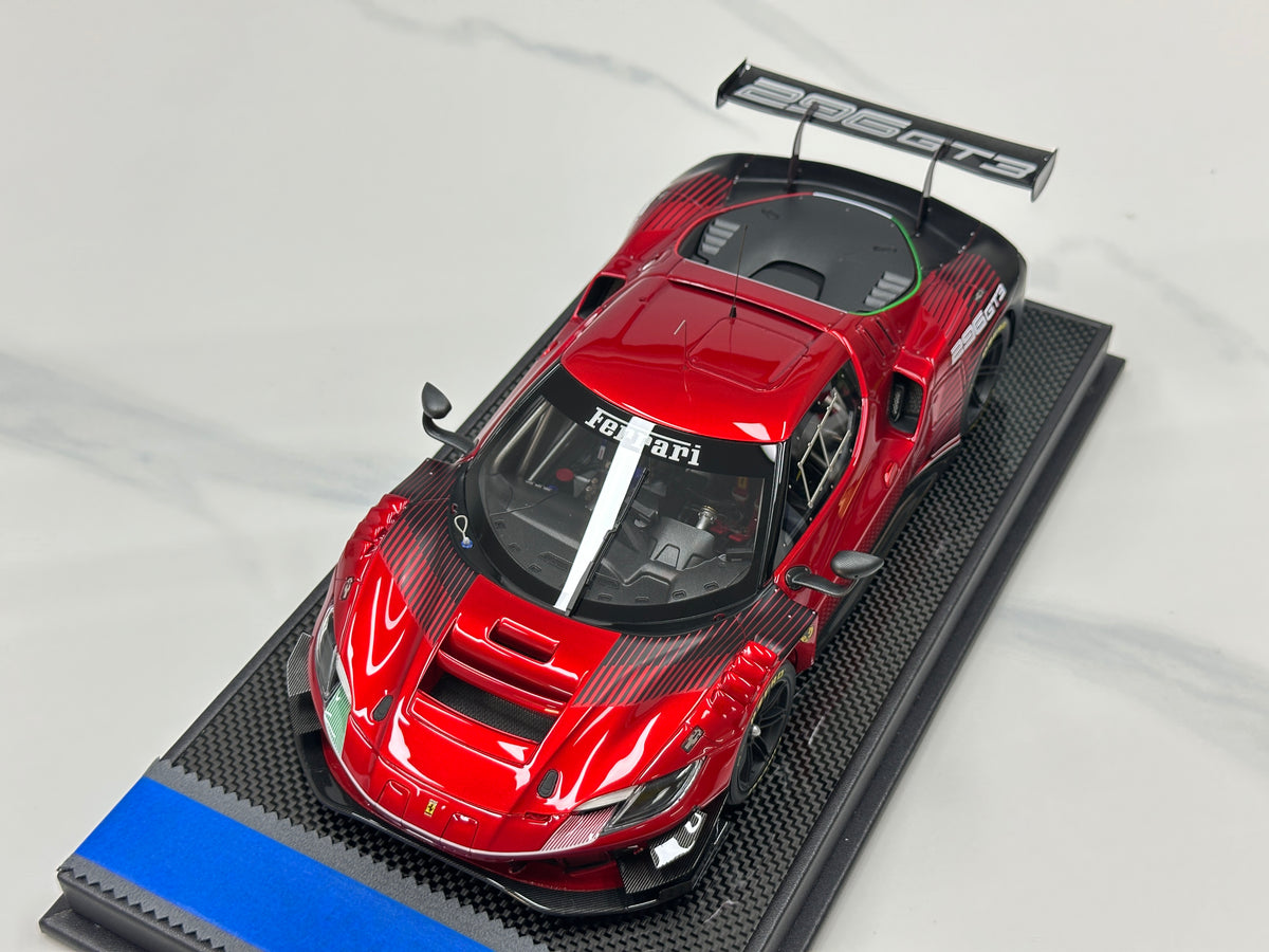 VMB 1/18 Ferrari 296 GT3 Metallic Red VMB-296GT3-1802