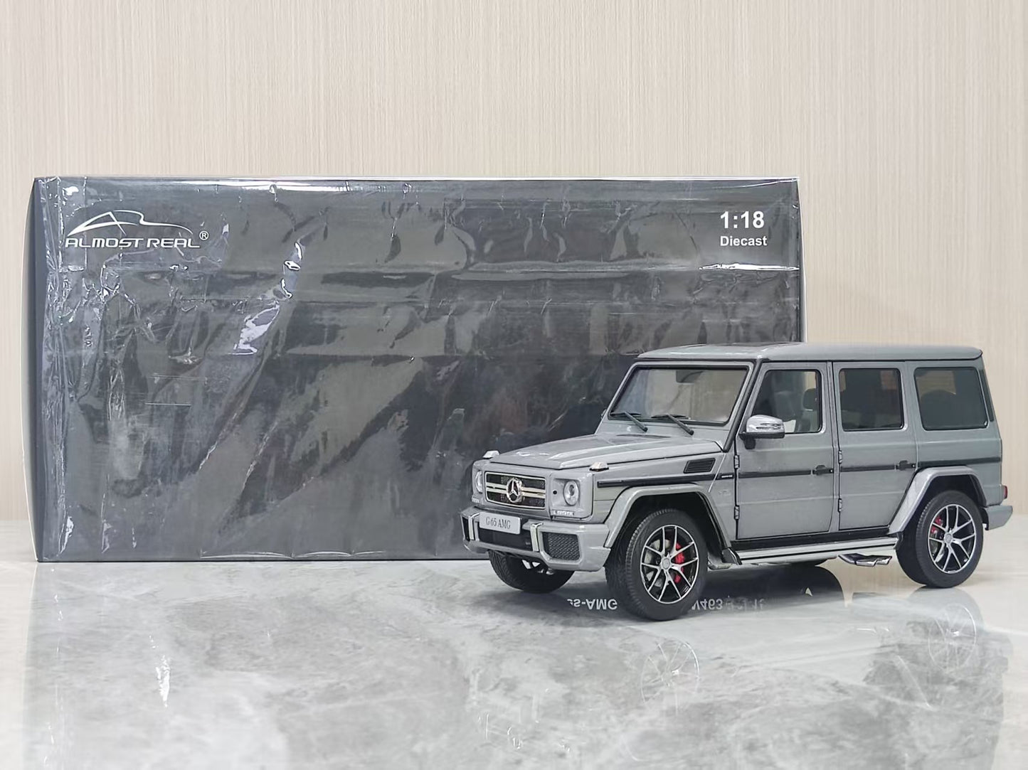 Almost Real 1:18 Mercedes-Benz G65 Matte Grey AR078