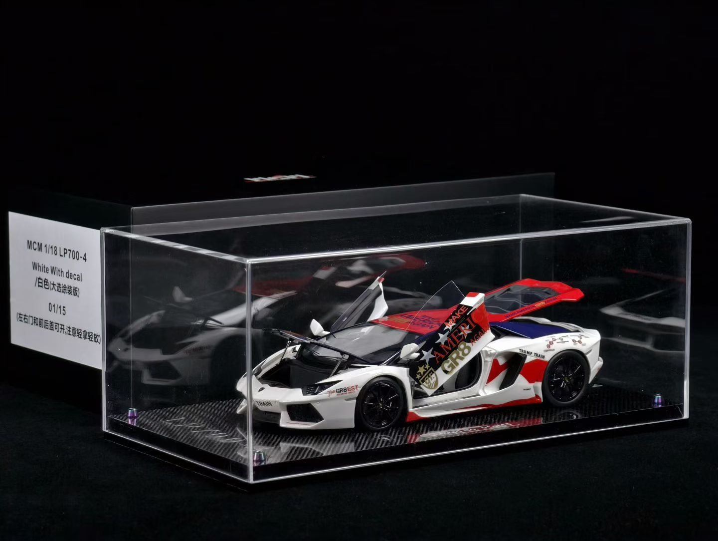 MCM Model 1/18 Lamborghini LP700 Resin Full Open