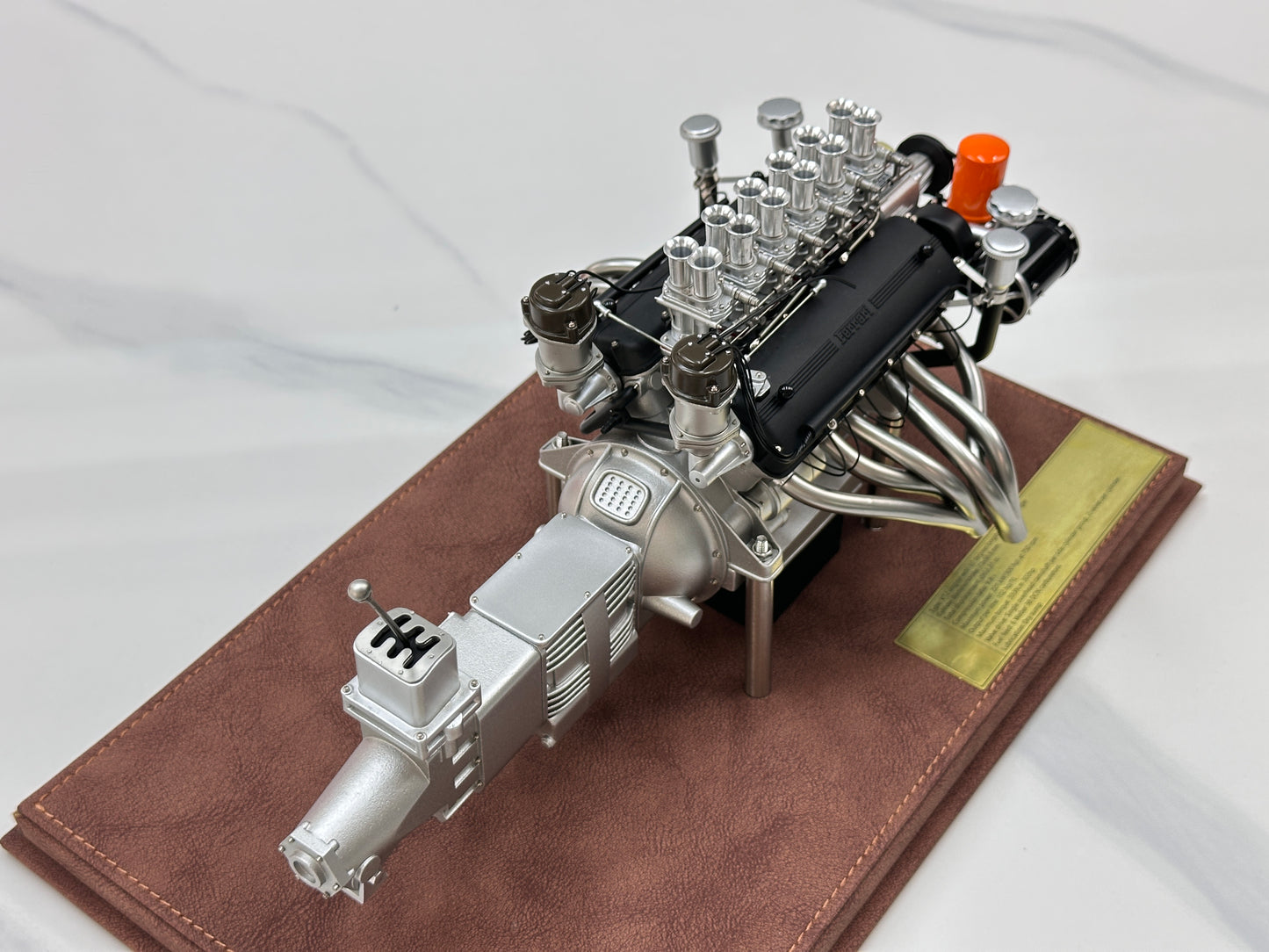 First Model 1/6 Ferrari 250 GTO Engine (Grey) FM06002