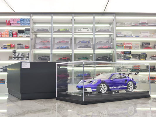 TIMOTHY&PIERRE 1/18 Porsche 992 GT3RS Blue Simulated Car Model TP179