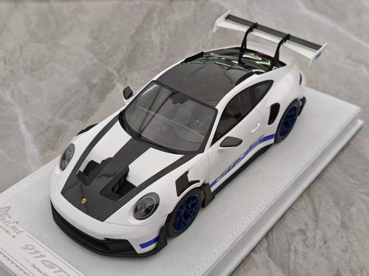 FuelMe 1/18 Porsche 992 GT3R Carrera Blue FM18010LM-02