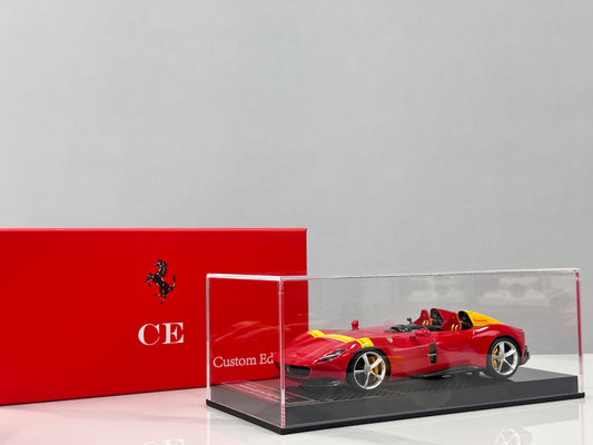 CE 1/18 Ferrari Monza SP2 – Prancing Horse Red (CE012)
