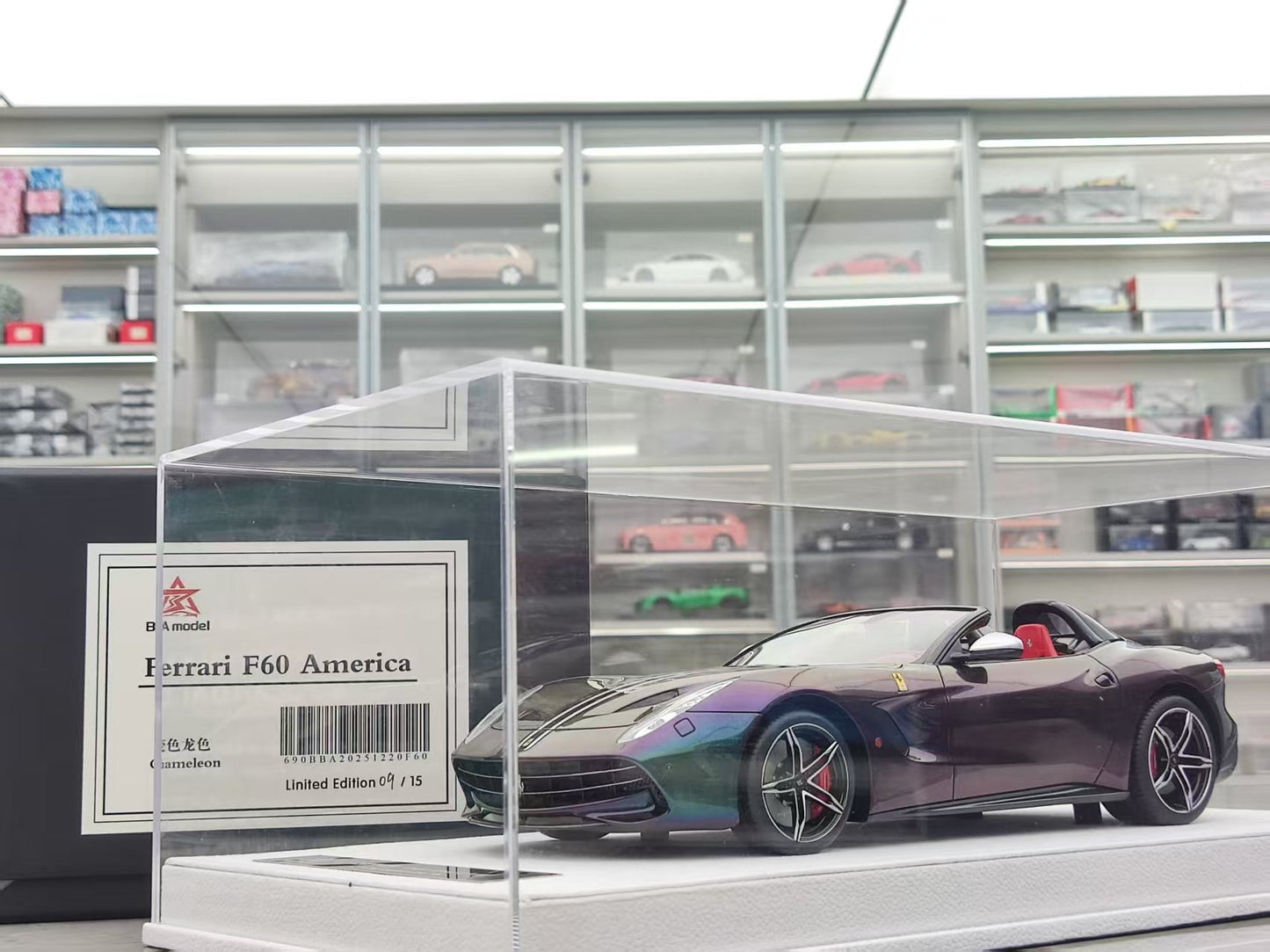 BBA MODEL 1/18 Ferrari F60 America