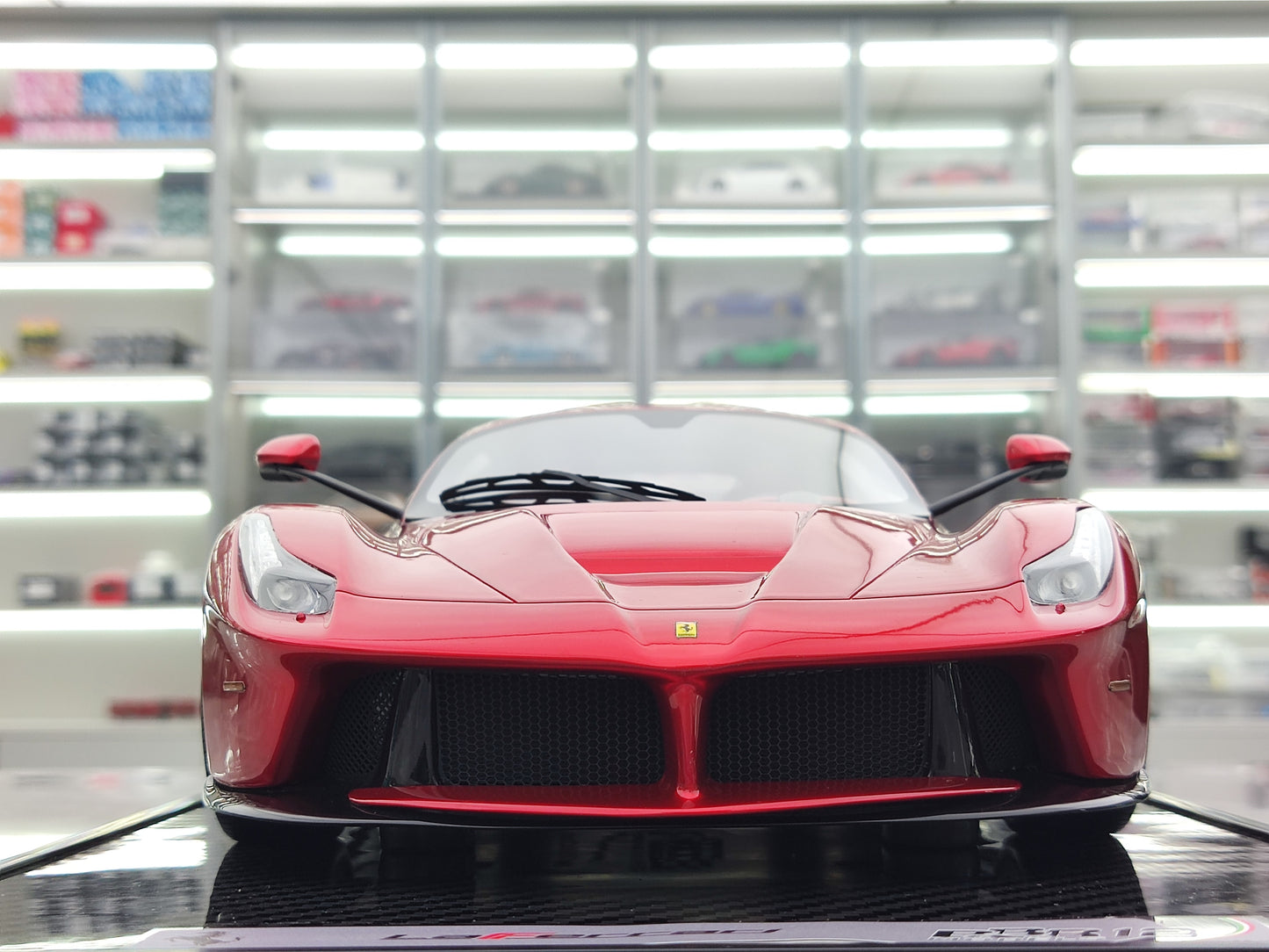 BBR 1/12 Ferrari LaFerrari Hamilton's car Volcano Metallic Red BBR1222LH-25