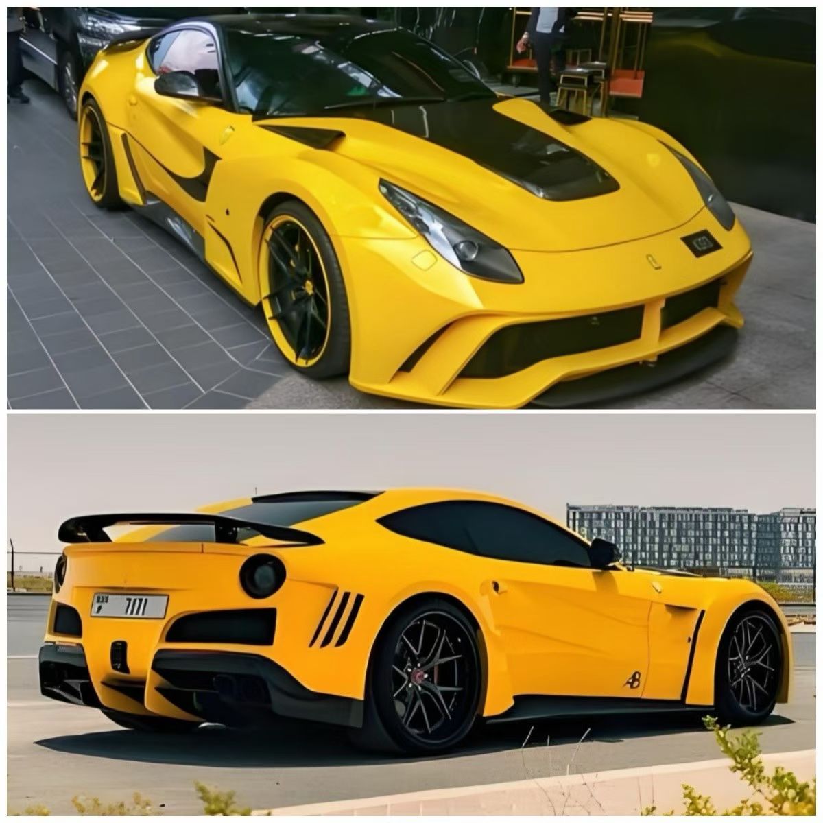 UU 1/18 Ferrari Novitec Rosso F12 N-Largo High-end Limited Collectible Resin Car Model
