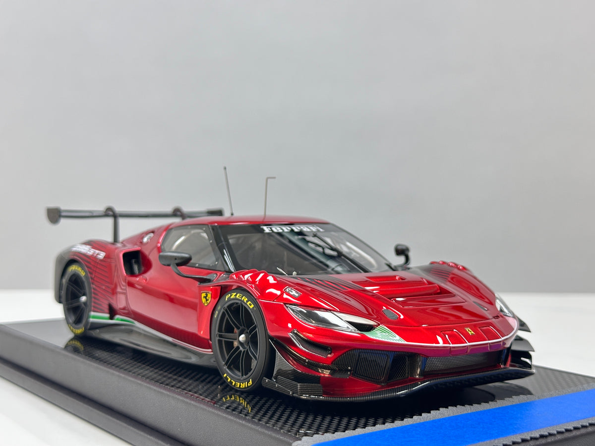 VMB 1/18 Ferrari 296 GT3 Metallic Red VMB-296GT3-1802
