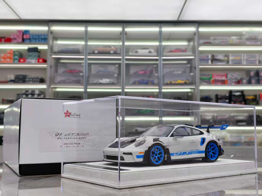 FuelMe 1/18 Porsche 992 GT3RS Grey FM18010LM-19