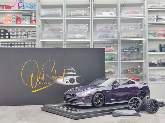 ONE MODEL 1/18 Nissan GTR R35 Midnight Purple ON064