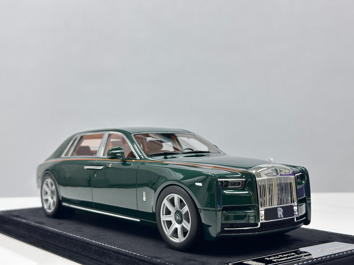 HH Model 1/18 Rolls-Royce Phantom Series II – Peninsula Green (HH734)