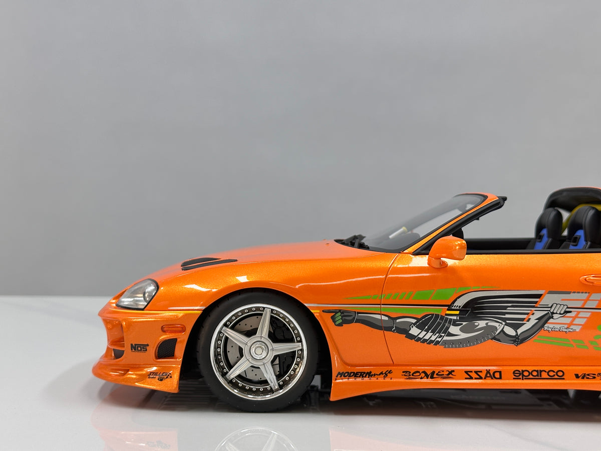 KYOSHO 1/12 Toyota Supra Turbo Fast & Furious Pearl Orange KSR12009A