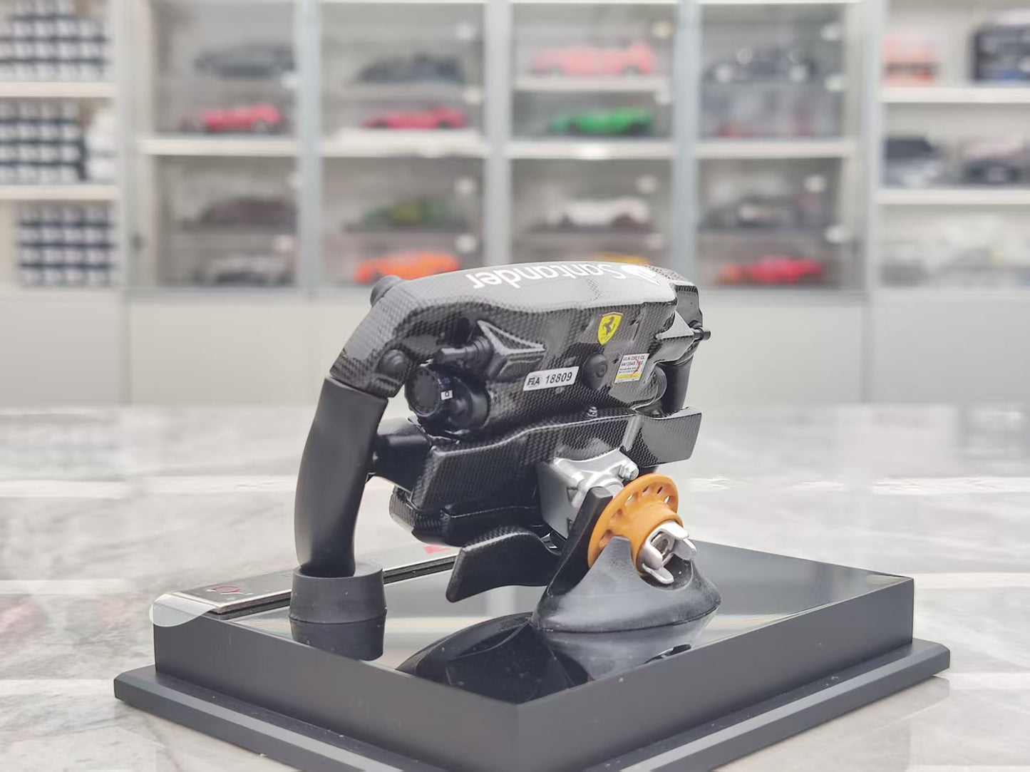 Amalgam 1/4 scale Ferrari SF23 steering wheel, black, M6216-SC2