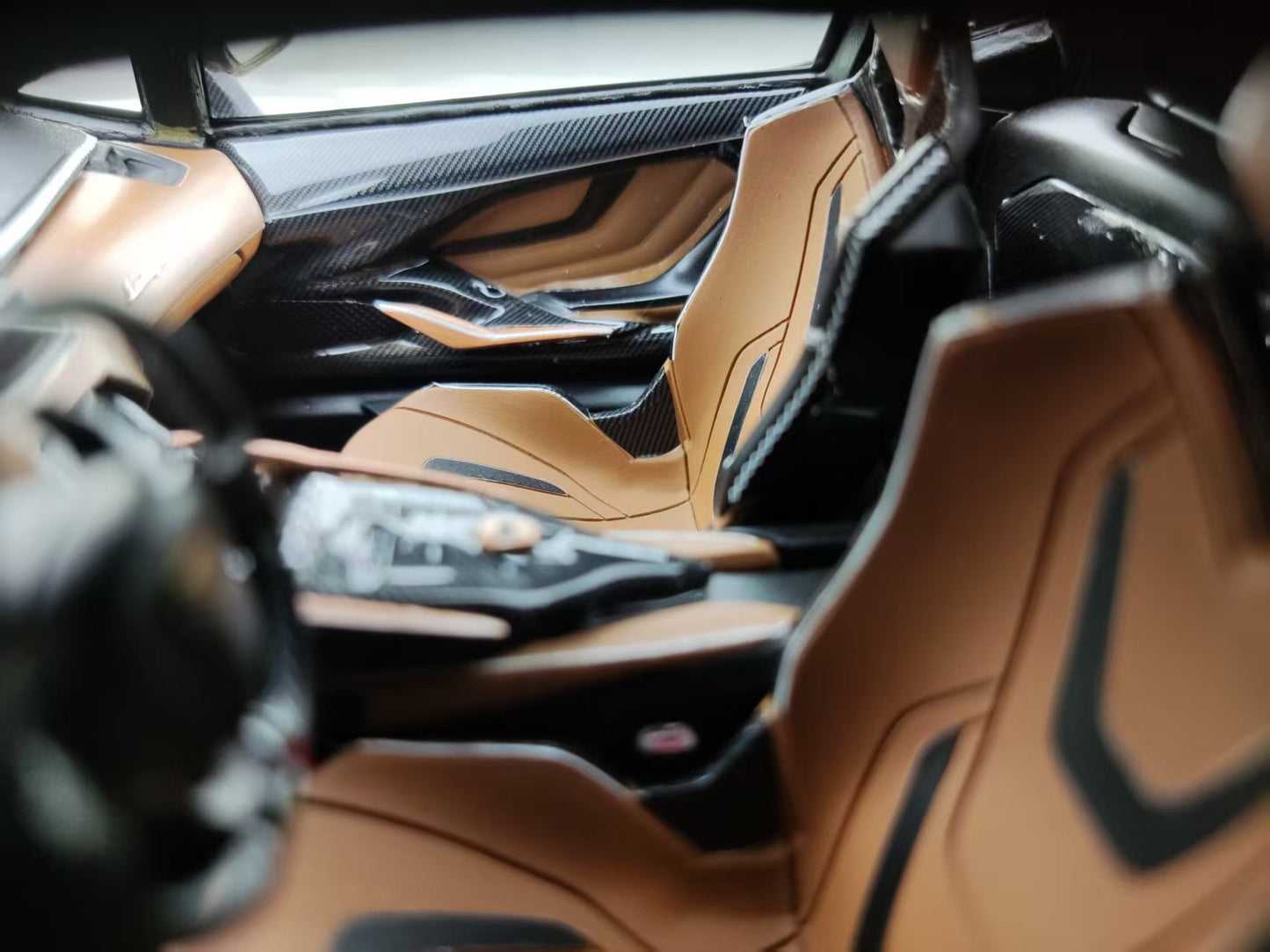 MR 1/18 Lamborghini SIAN FKP 37 Army Green LAMBO042