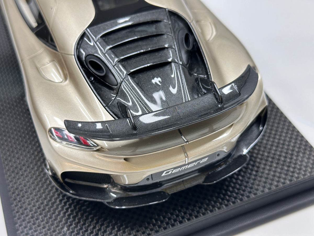 FrontiArt 1/18 Koenigsegg Gemera - Champagne Gold (FA207)