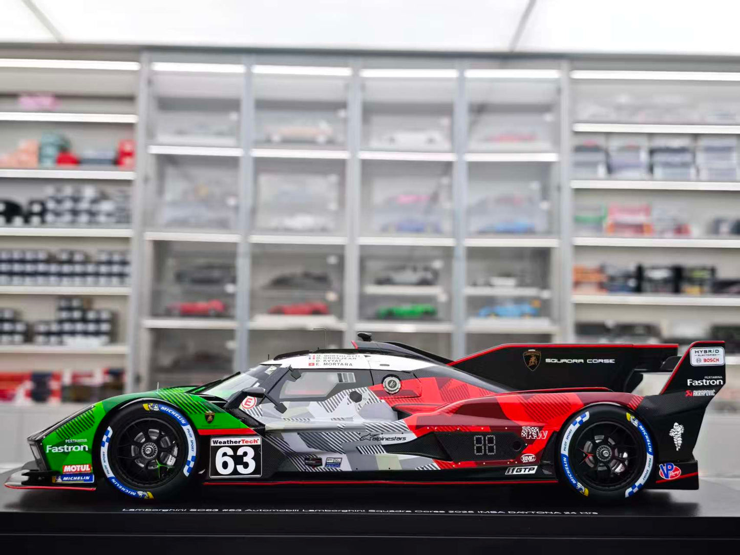 Topspeed 1:18 Lamborghini SC63 #63Automobili Squadra Corse TS0683