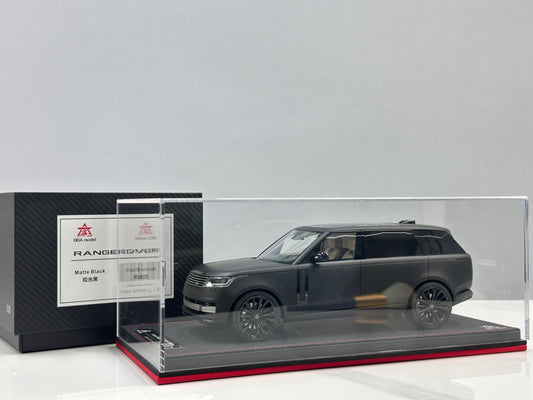 BBA Model 1:18 Land Rover Range Rover Autobiography — Matte Black (BBA068)